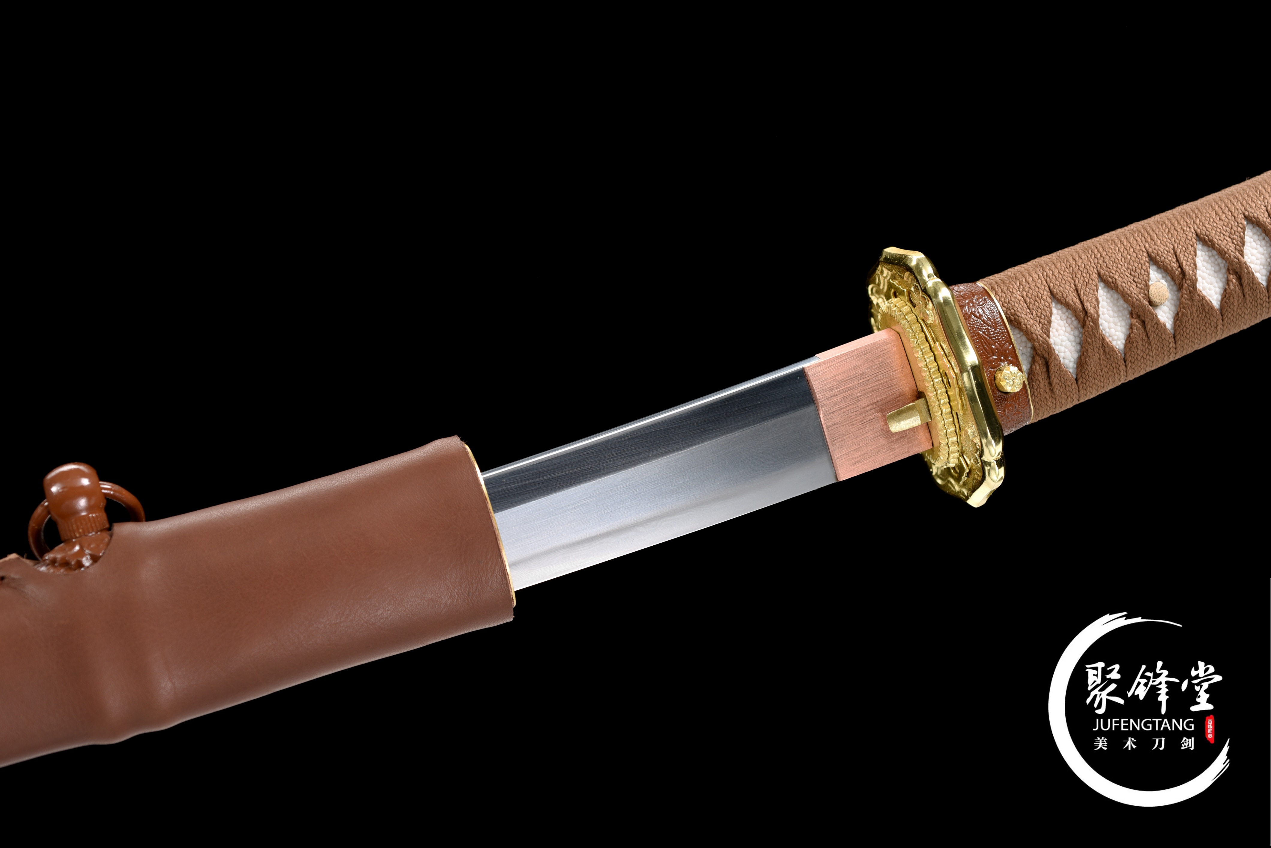 九八式軍刀の鍔 真鍮製 桜 九八式軍刀 B Gunto Tsuba 軍装美術KIMIの商品