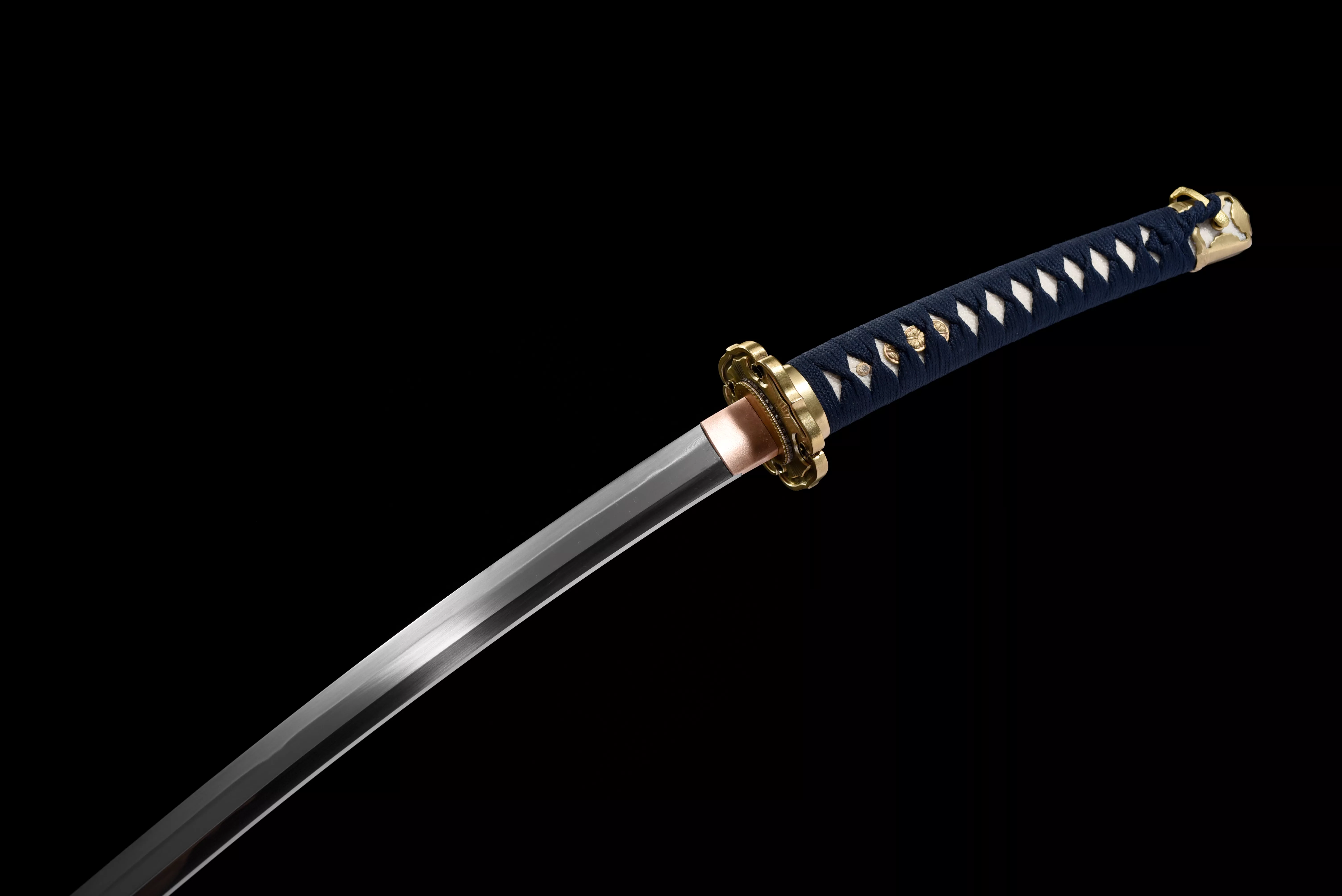 新三日月宗近- 聚锋堂美术刀剑-名刀复刻，日本武士刀，太刀，唐刀，汉 